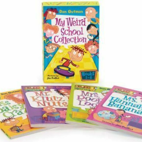 NEW/Sealed My Weird School Collection: Paperback Chapter Books 1-4 by Dan Gutman - Picture 4 of 6